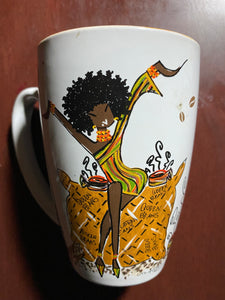 NEW!!! Coffee Queen Latte Mug