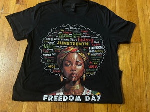 NEW!!! Juneteenth-Freedom Day T- Shirts