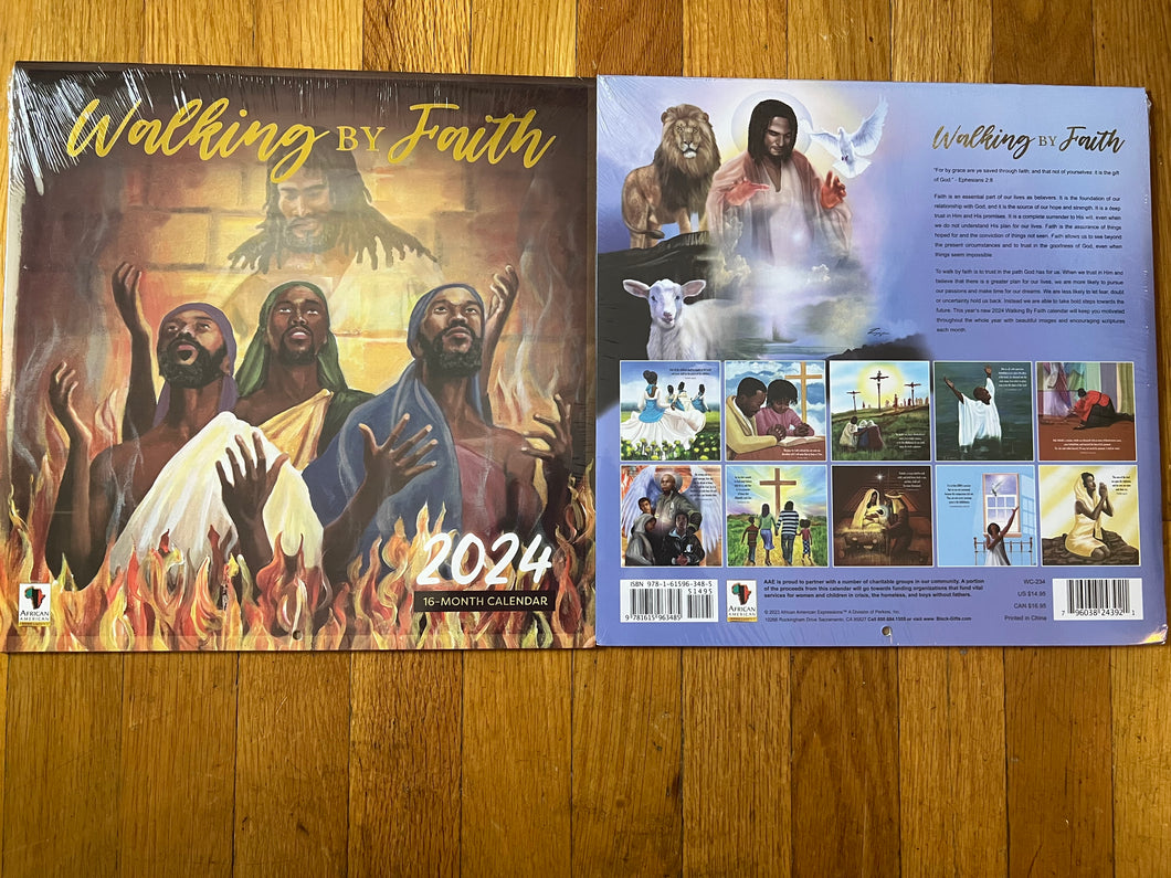 NEW!!! Walk by Faith 2024 Calendar