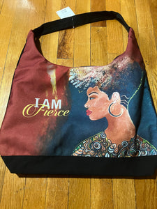 NEW!!! I Am Fierce Hobo Bag