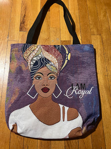 NEW!!! I Am Royal Tote Bag
