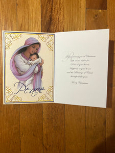 NEW!!! Madonna- Peace- Box of 15 Cards