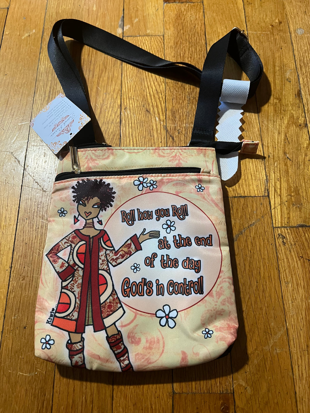 NEW!!! God In Control Travel Purse