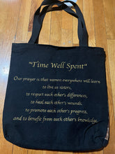 NEW!!! Time Spent Tote Bag