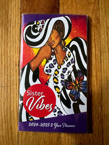 NEW!!! Sister Vibes 2024-2025 2-year Pocket Planners