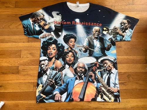 NEW!!! Harleem Renaissance Jerzees/ T- Shirt Regular cuts