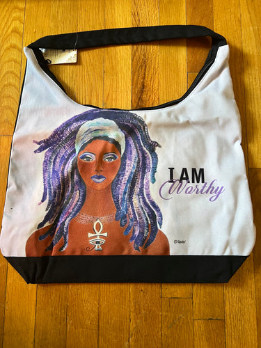 NEW!!! I am worthy Hobo Bag