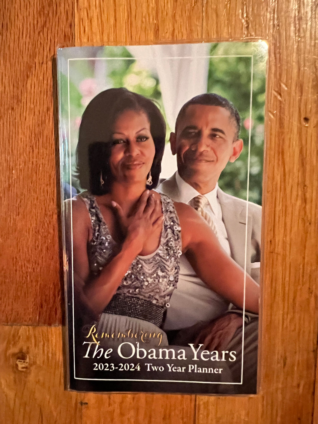 NEW!!! The Obama Years 2023-2024 2-year Pocket Planners