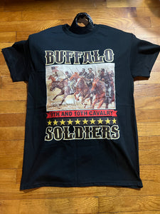 NEW!!! Buffalo Soldiers T- Shirts