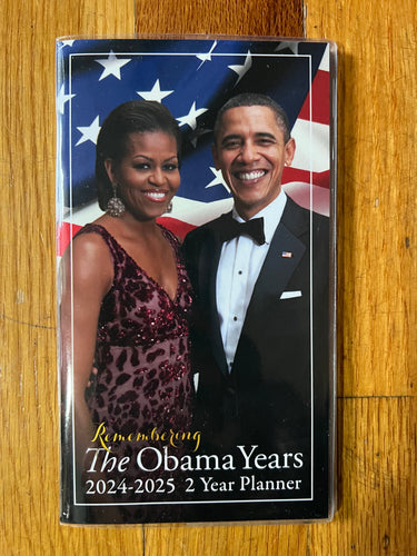 NEW!!! Remembering The Obama Years  2024-2025 2-year Pocket Planners
