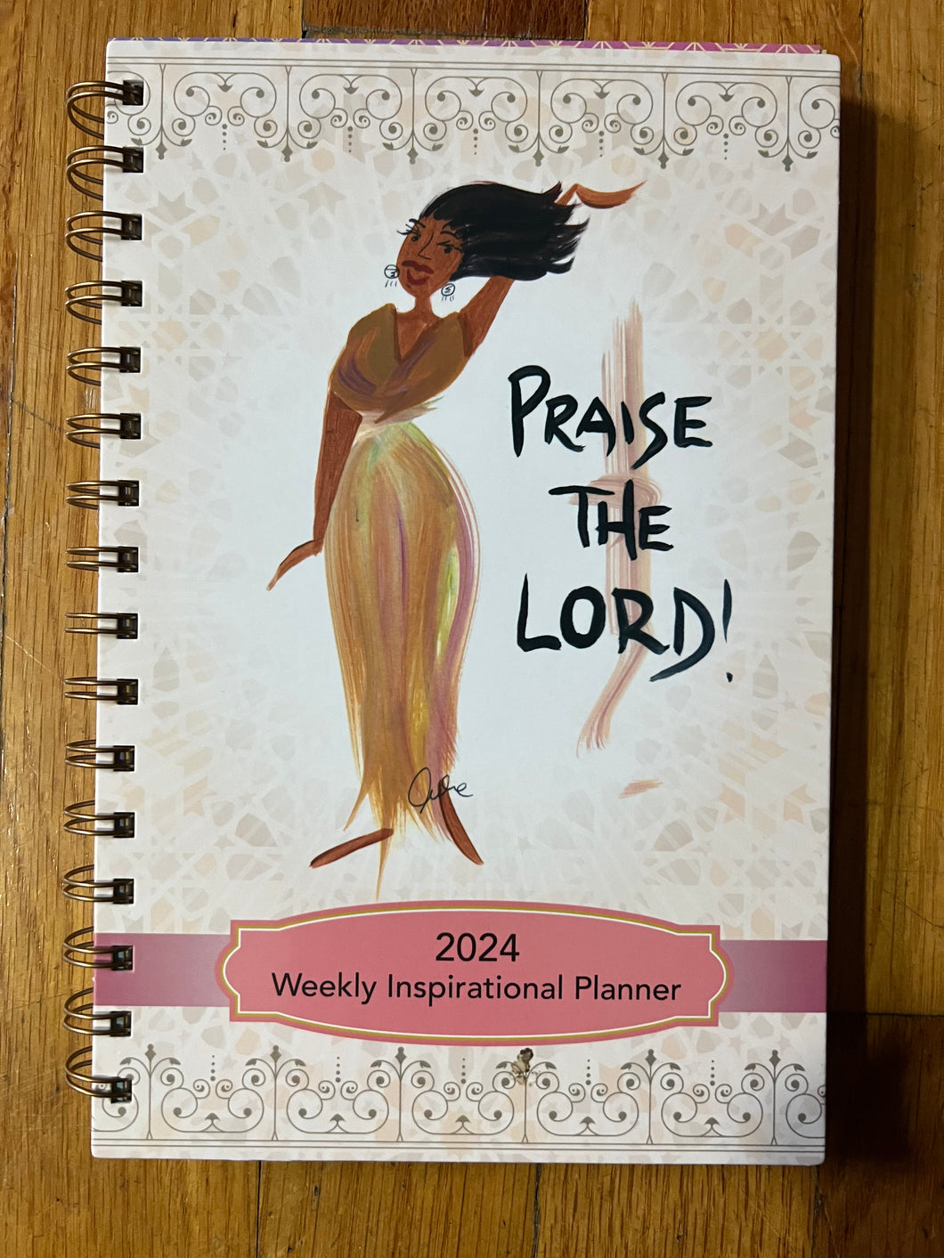NEW!!! Praise the Lord 2024 Weekly Inspirational Planner