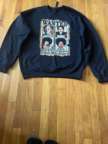 NEW!!! WANTED Crew Sweatshirt