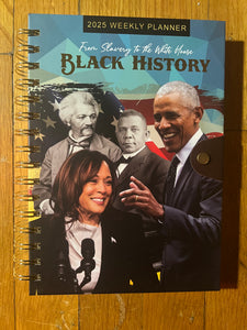 NEW!!! Black History 2025 Weekly Inspirational Planner