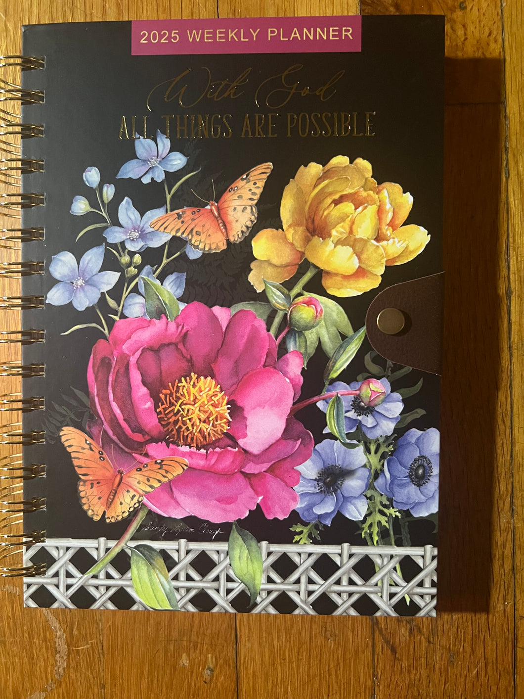 NEW!!! All Things Are Possible 2025 Weekly Inspirational Planner