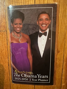 NEW!!! The Obama Years 2025-2026 2-year Pocket Planners