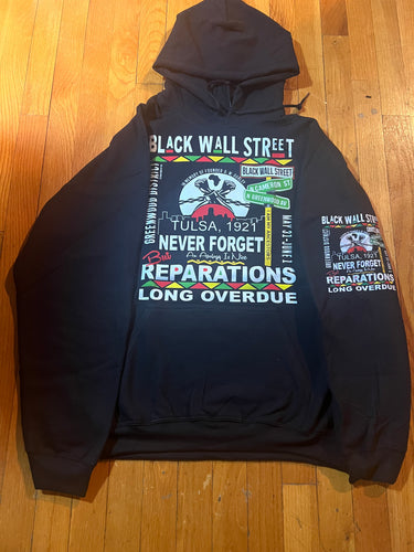 NEW!!! Black Wall Street Hoodies
