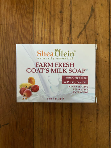 NEW!!! Shea Olein Farm Fresh Goats Milk Soap