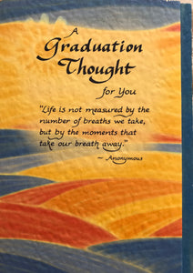 A graduation thought
