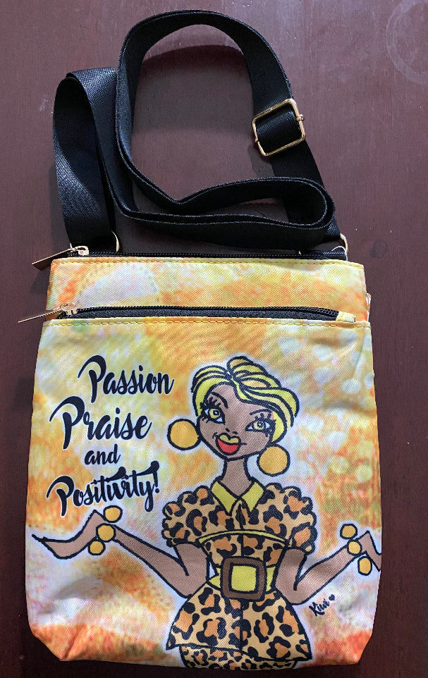 NEW!!! Passion Praise and Positivity Travel Purses