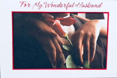 For my wonderful husband