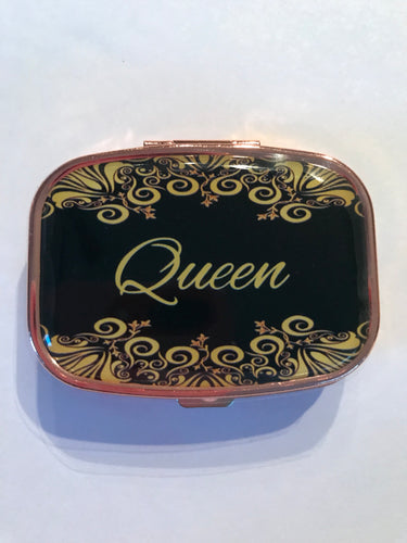 Queen Pill Box