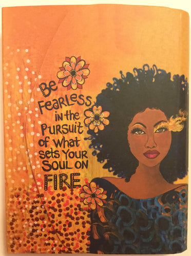 Soul On Fire Mini Pocket Note Pad  Purse Pal