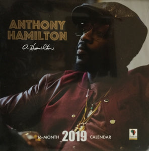 Anthony Hamilton 2019 Wall Calendar