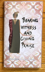 NEW!!! Bearing Witness And Giving Praise 2023-2024 Two Pocket Planners
