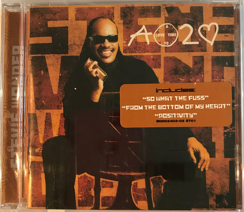 Copy of Stevie Wonder a time 2 ❤️ CD