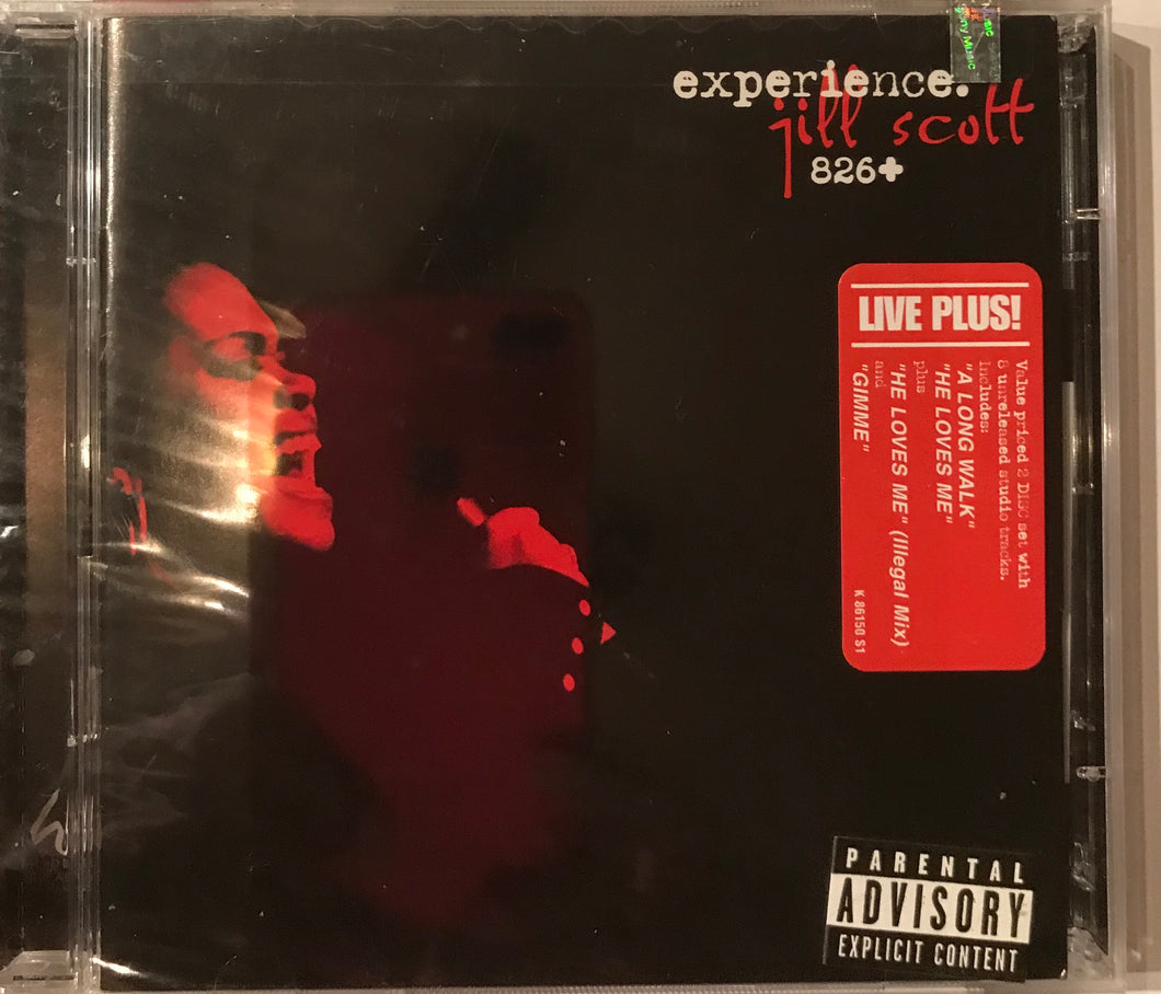 experience. jill scott 826+  R&B CD