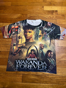 NEW!!! Black Panther Wakanda Forever Jerzees/ T- Shirt Regular cuts