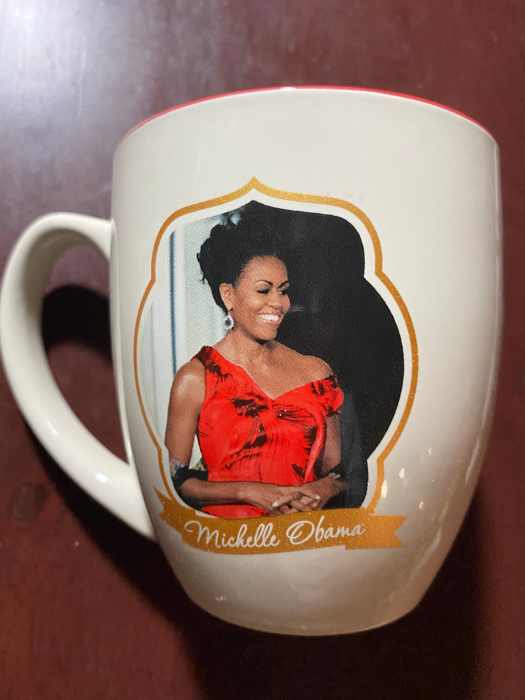 NEW!!! Michelle Obama Latte Mug