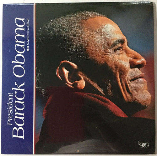 President Barack Obama 2019 Wall Calendar
