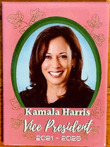 NEW!!! (Pink) Vice President Kamala Harris 2021-2025 Magnet