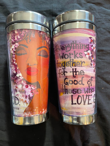 Everything Works Together Travel Mug