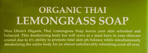 Shea Olein Organic Thai Lemongrass Soap "Out of stock"