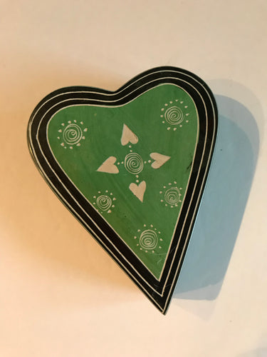 Heart Box Soapstone