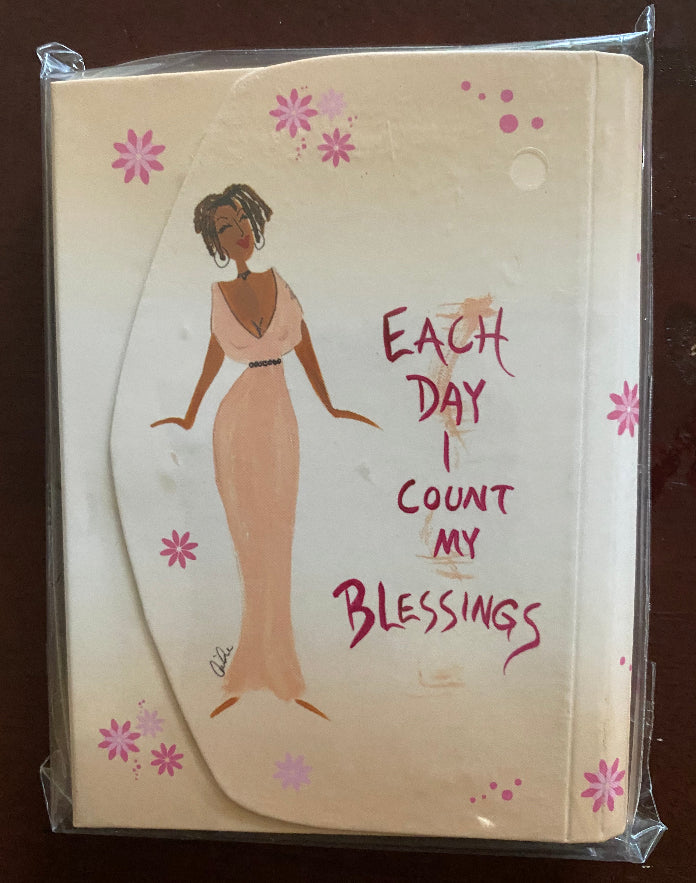 NEW!!! Each Day I Count My Blessings Note Pad Purse Pal