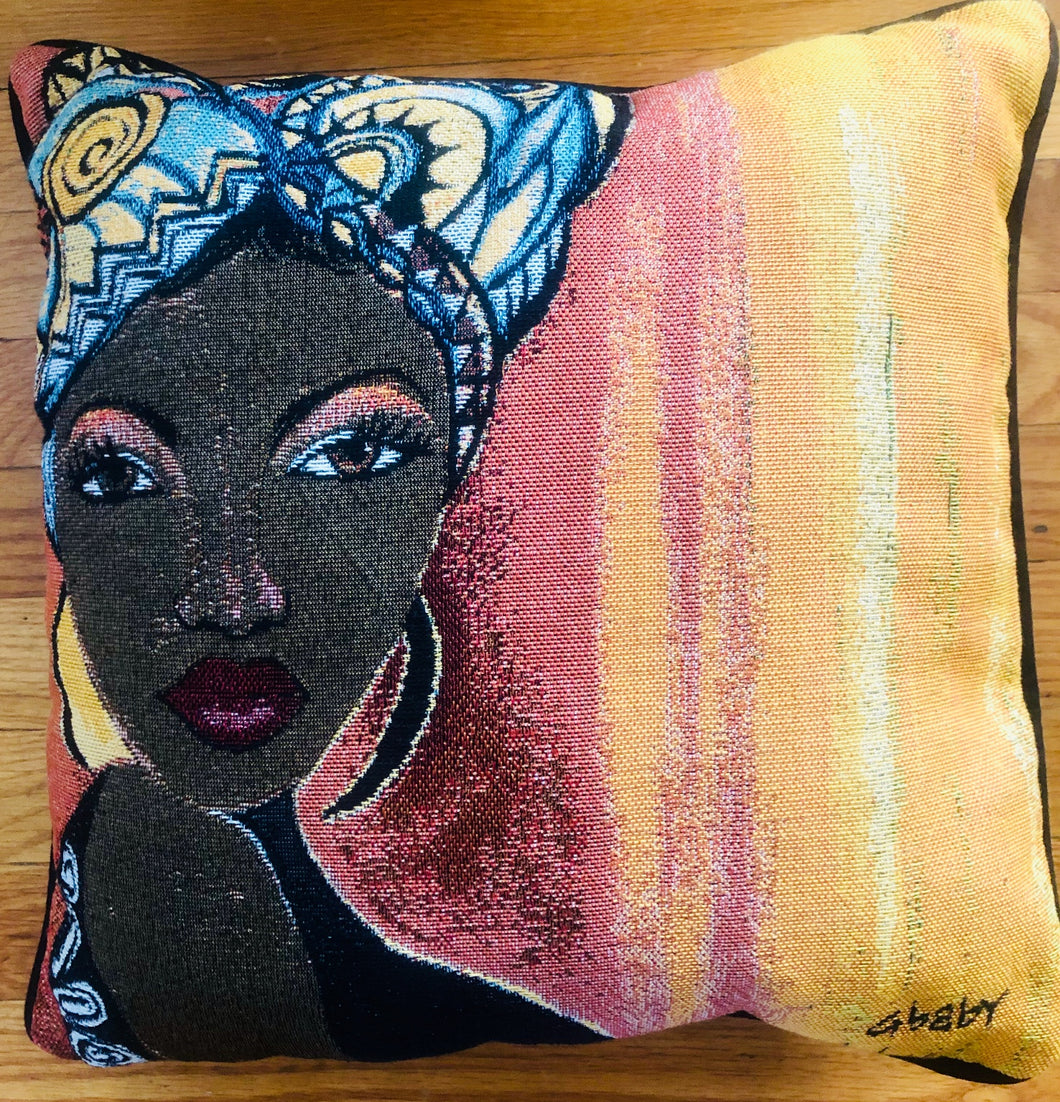 Moroccan Queen Stuffed Pillow