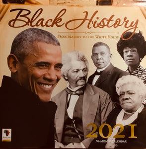 NEW!!! 2021 Black History #1 Wall Calendar