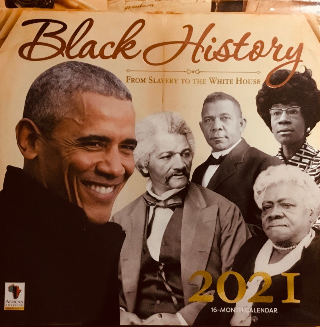 NEW!!! 2021 Black History #1 Wall Calendar