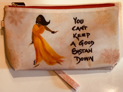 You Can’t Keep A Good Sistah Down Cosmetic Pouche