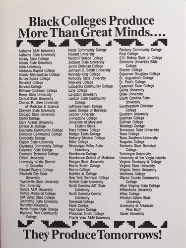 Black colleges produce great minds