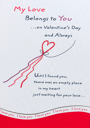 My Love Belongs to You