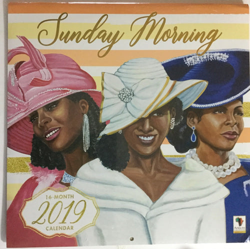 Sunday Morning 2019 Wall Calendar