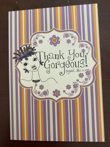 NEW!!! Thank You Card I Absolutely Adore You & Thank You Gorgeous