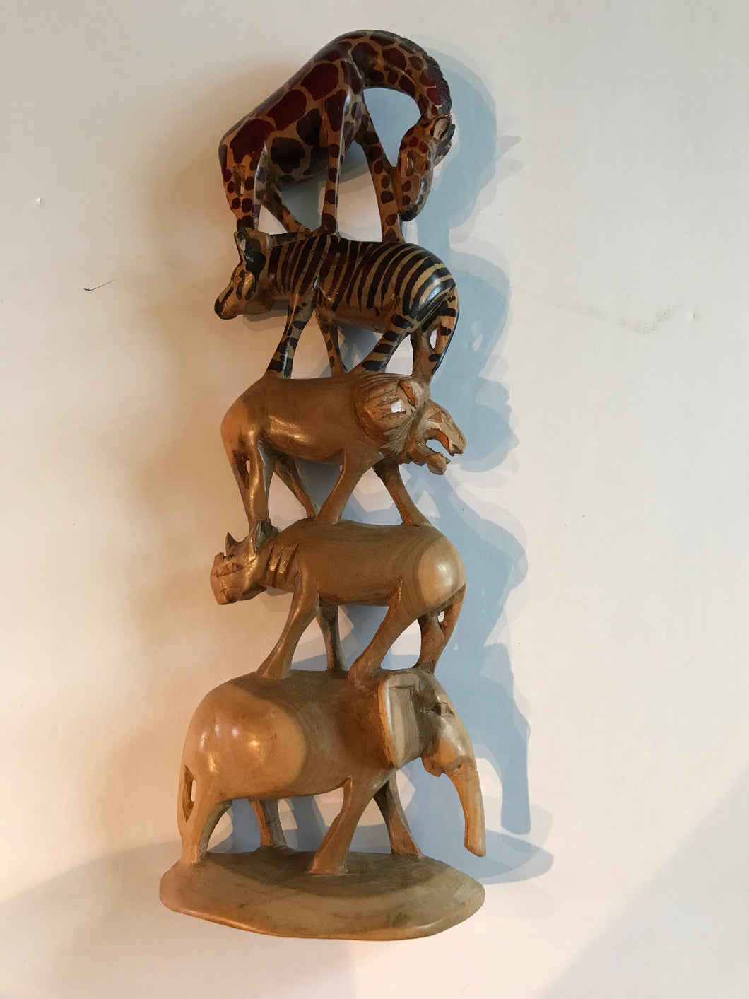 Hand Carved Wooden Assorted Animals