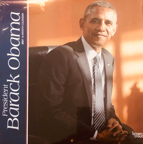 Barack Obama 2021 Wall Calendar