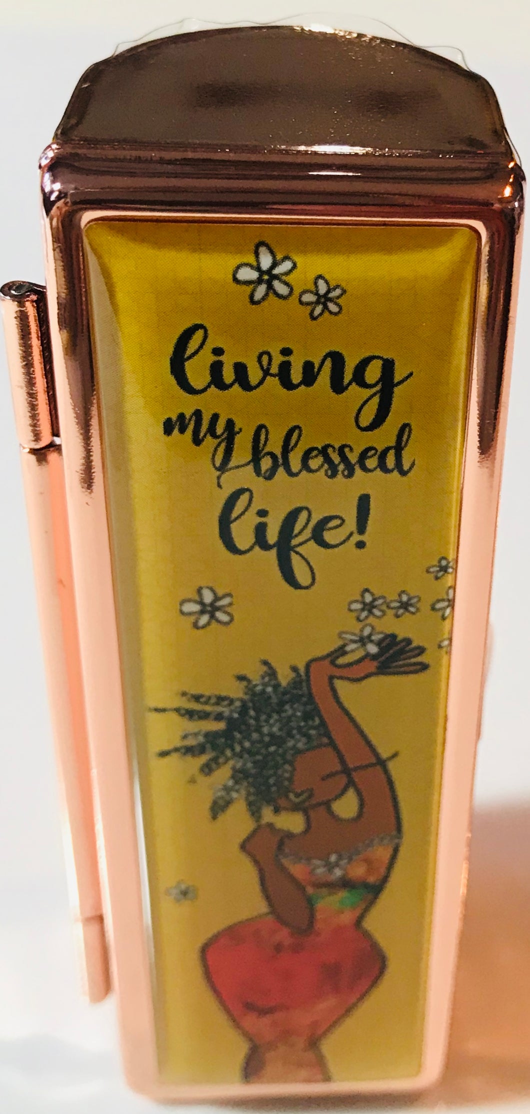 Living My Best Life Lipstick Mirror Case