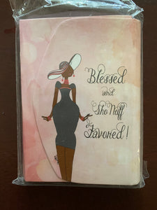 NEW!!! Blessed and Sho Nuff Favored Note Pad Purse Pal